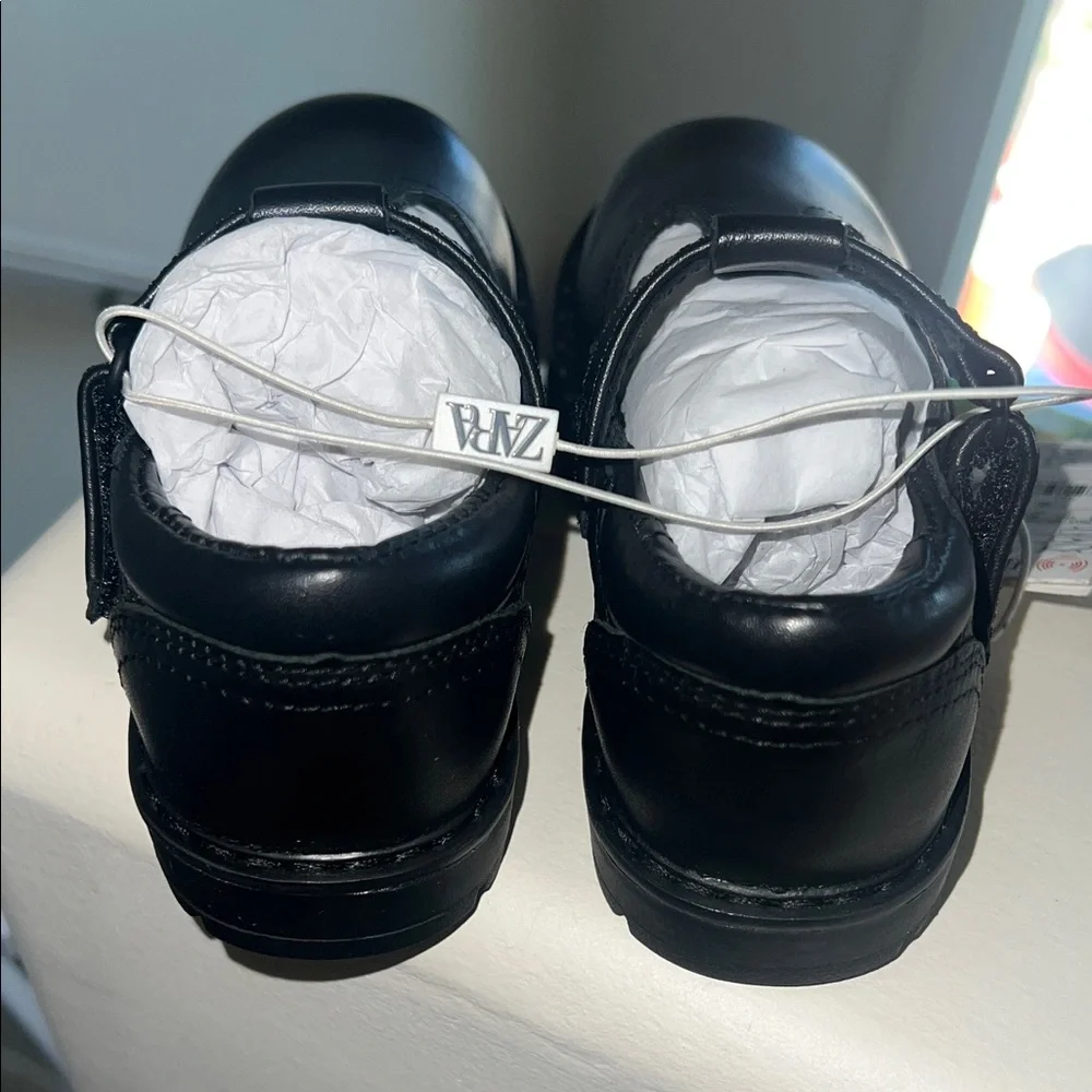 New - Zara Kids Black Mary Jane Dress Shoes